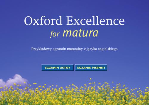 Oxford Excellence for Matura. New Exam Extender (CD-ROM)