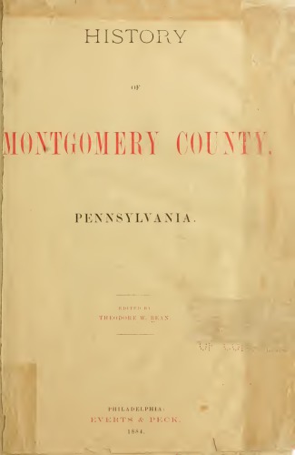 History of Montgomery County, Pennsylvania