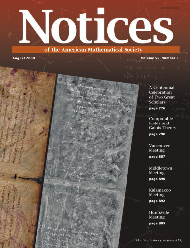 Notices of the American Mathematical Society