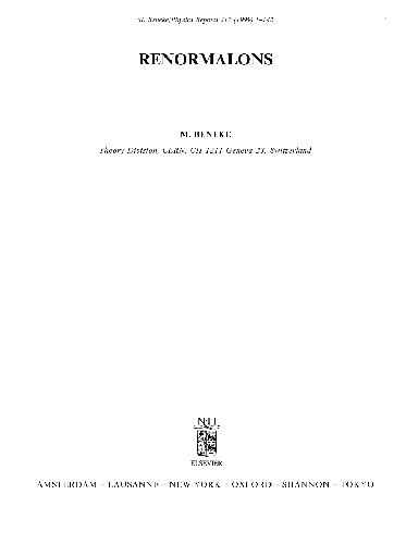 Physics Reports vol.317