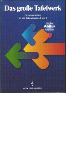 Das grobe Tafelwerk