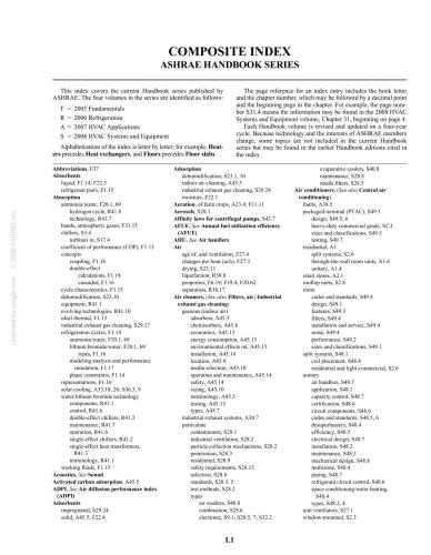 Справочник - ASHRAE Handbook 2008