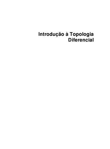 Introdução à Topologia Diferencial