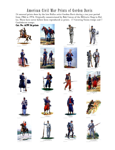 American Civil War Prints (Uniformology CD-2004-10)