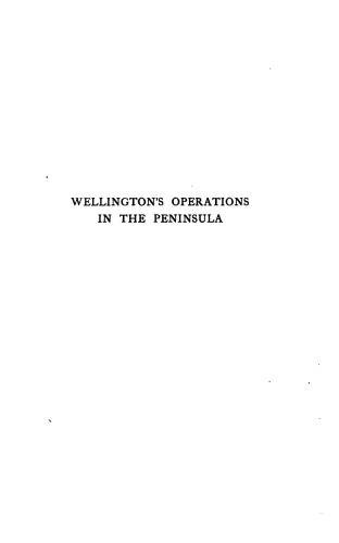 Wellington's operations in the Peninsula (1808-1814)