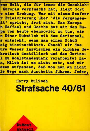 Strafsache 40/61