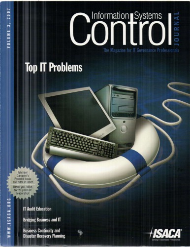 Information Systems Control Magazine,