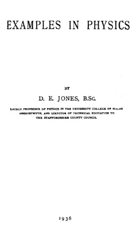 Examples in physics