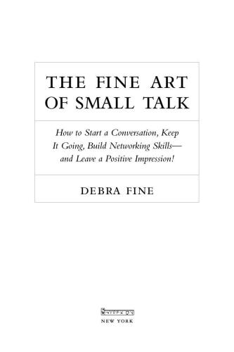 The Fine Art of Small Talk