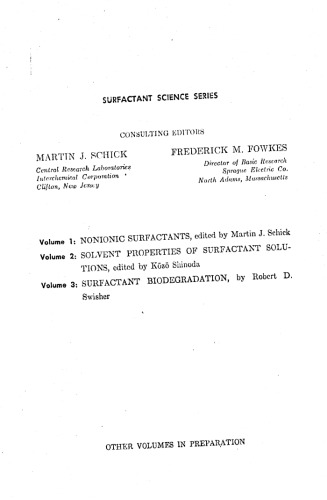 Solvent Properties of Surfactant Solutions
