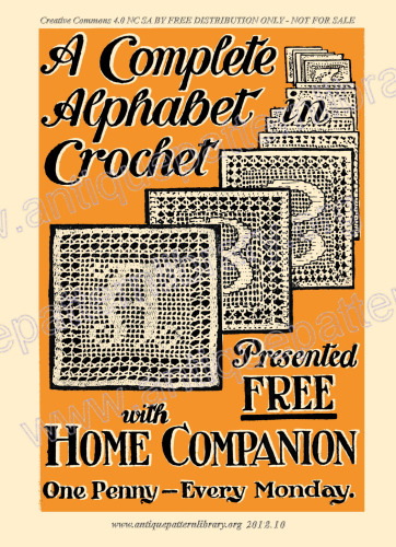 A Complete Alphabet in Crochet