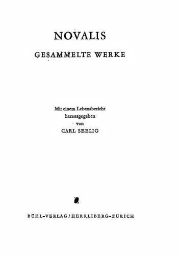 Gesammelte Werke - Vierter Band