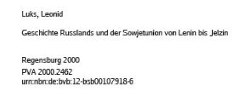 Geschichte Russlands und der Sowjetunion von Lenin bis Jelzin