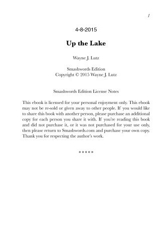 Up the Lake