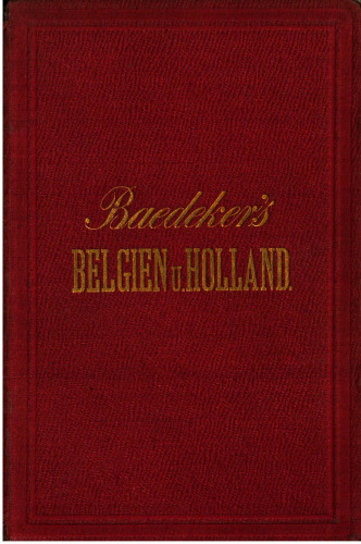 Belgien und Holland : Handbuch für Reisende