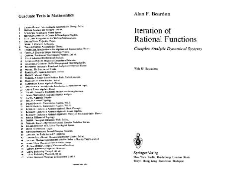 Iteration of rational functions