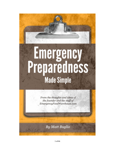 Emergency Preparedness Made Simple
