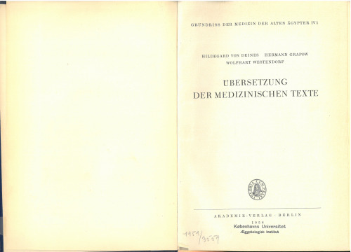 Übersetzung der medizinischen Texte