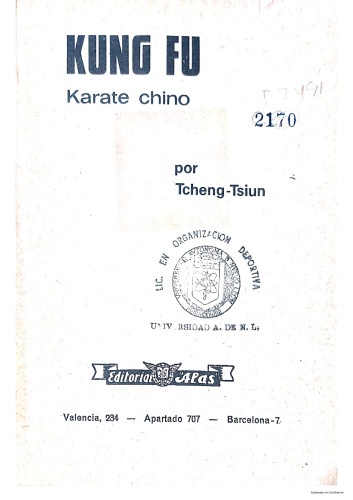Kung Fu karate chino