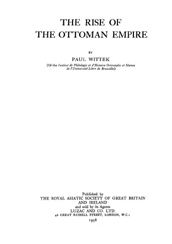 The Rise of the Ottoman Empire
