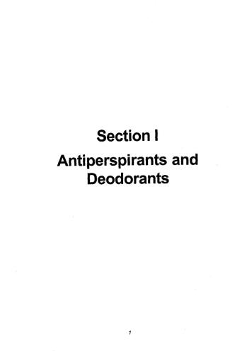 Cosmetic and Toiletry Formulations