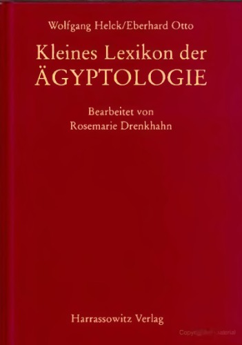 Kleines Lexikon der Ägyptologie