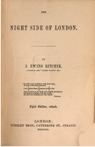The night side of London