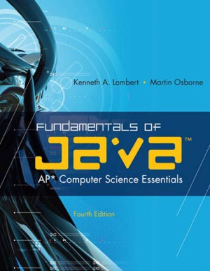 Fundamentals of Java AP Computer Science Essentials