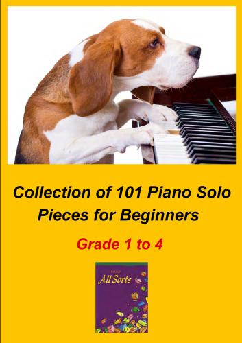 Collection of Piano Solo Pieces for Beginners