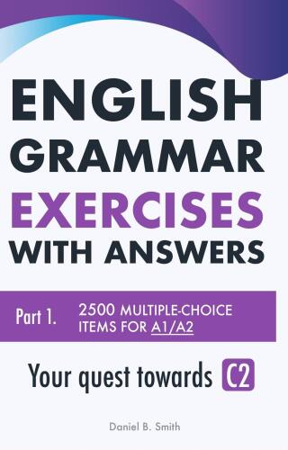 English Grammar Exercises with answers Part 1