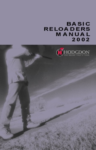 Basic Reloaders Manual - Hodgson