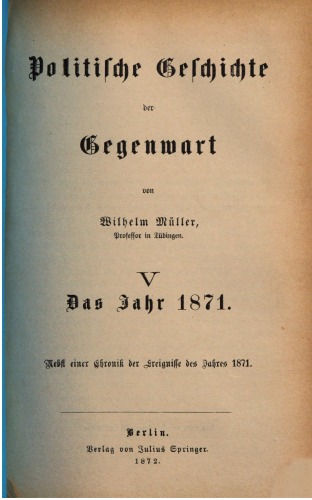 Das Jahr 1871