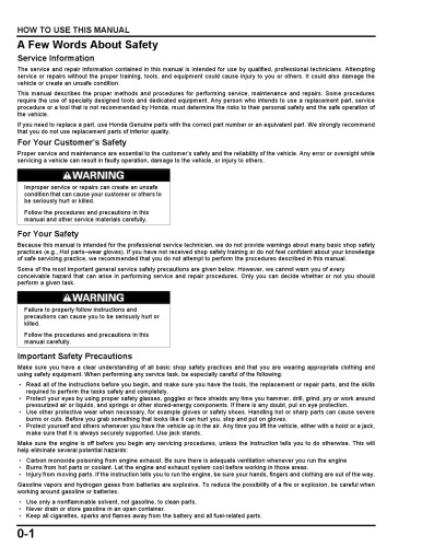 Honda CRF250L 2013-2016 Service Manual