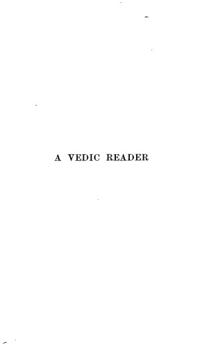 A Vedic Reader for Students