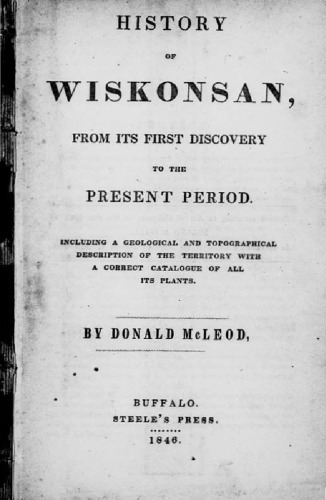 History of Wiskonsan
