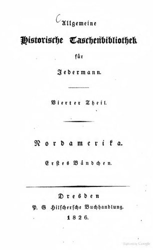 Geschichte der vereinigten Freistaaten von Nordamerika