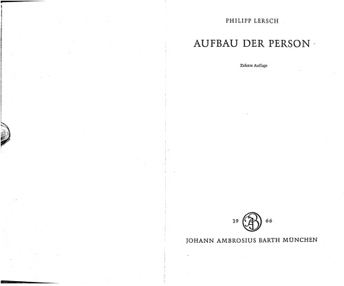 Aufbau der Person