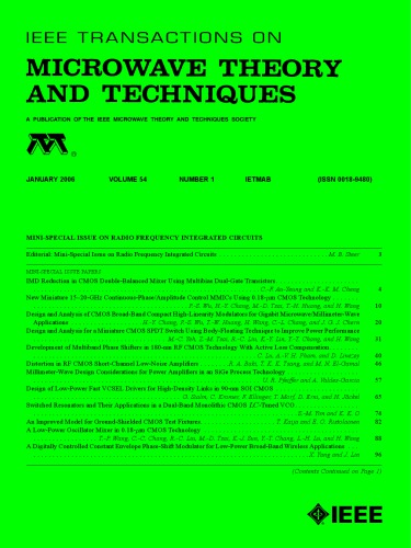 IEEE MTT-V054-I01 (2006-01)