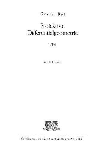 Projektive Differentialgeometrie