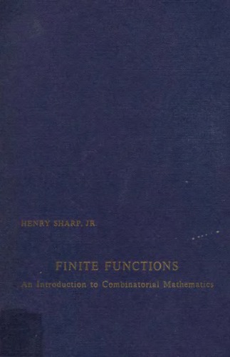 Finite functions: an introduction to combinatorial mathematics