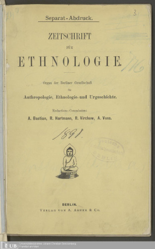 Beiträge zur Anthropologie der Papuas