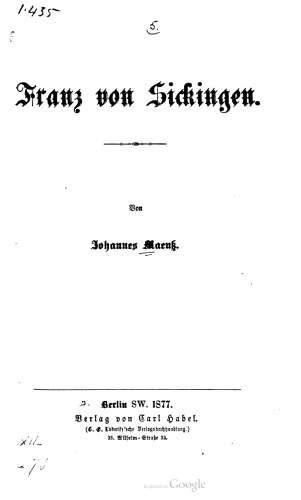 Franz von Sickingen