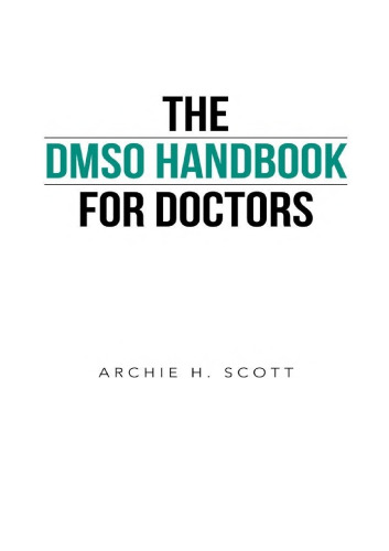 The DMSO handbook for doctors