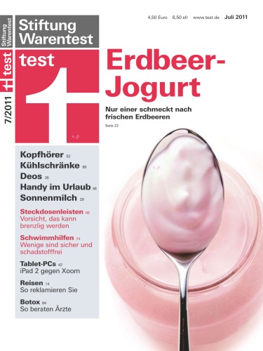 test Juli 2011 (Stiftung Warentest)