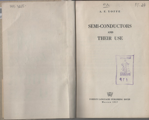 Semiconductors and their Use