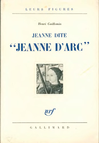 Jeanne dite Jeanne d'Arc