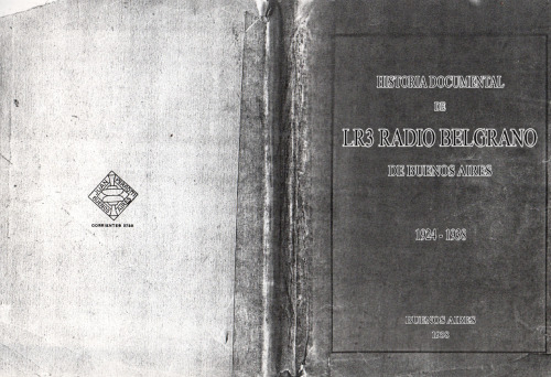 Historia documental de LR3 Radio Belgrano (1924-1938)