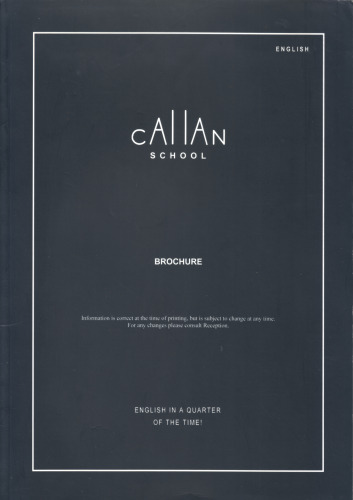 Callan School Brochure