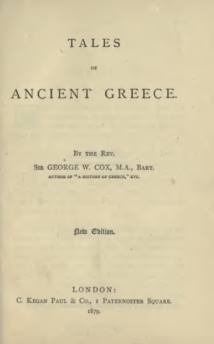 Tales of Ancient Greece
