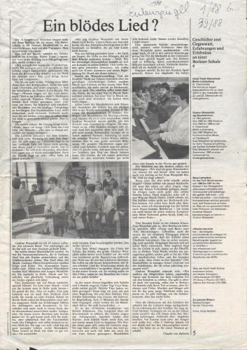Zeitung Wochenpost